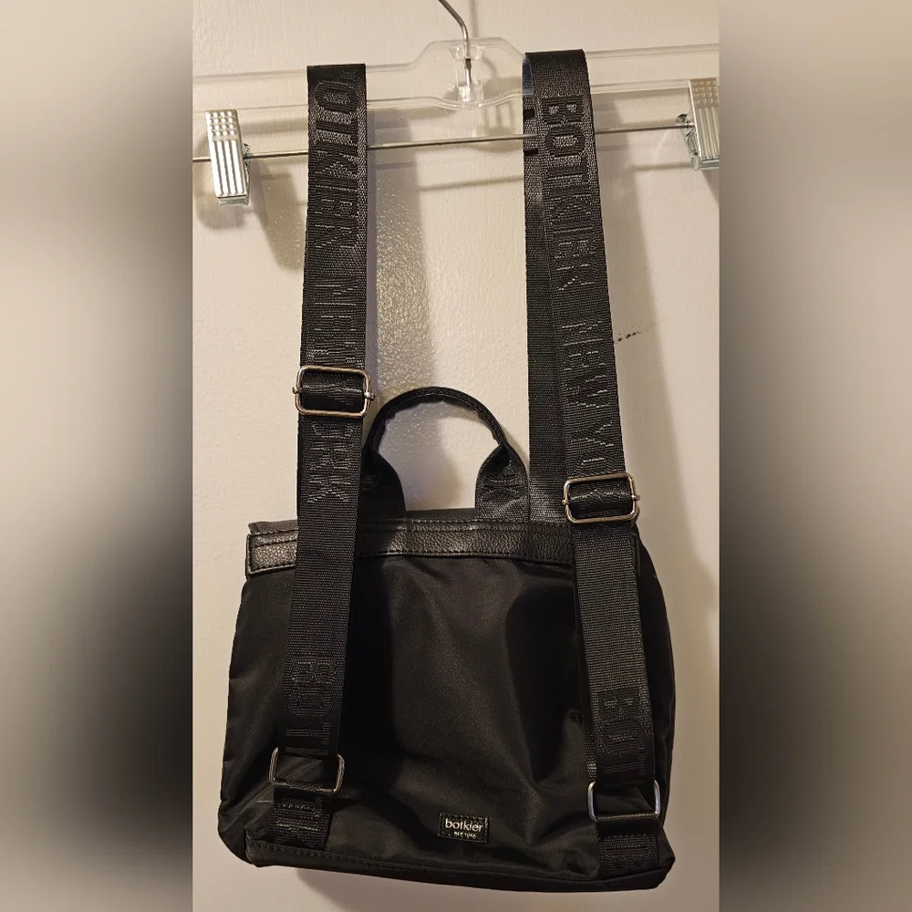 Botkier‎ Classic Backpack Purse Black Mini Backpack Concert Bag